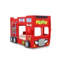 Patut tineret MDF Plastiko Happy Bus Rosu 190x90