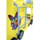 Patut tineret MDF Plastiko Happy Bus Galben 190x90