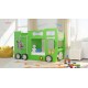 Patut tineret MDF Plastiko Happy Bus Verde 190x90