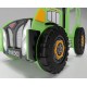 Patut tineret Plastiko Tractor Verde 180x90