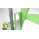 Patut tineret Plastiko Tractor Verde 180x90