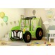 Patut tineret Plastiko Tractor Verde 180x90