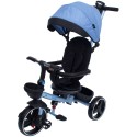 Tricicleta pliabila pentru copii Impera albastru scaun rotativ copertina de soare maner pentru parinti Kidscare