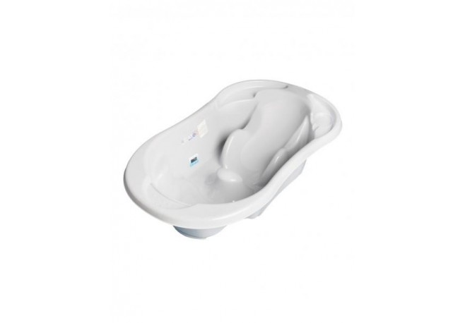Cadita Bebe Cu Forma Anatomica TEGA Komfort Gri Mat