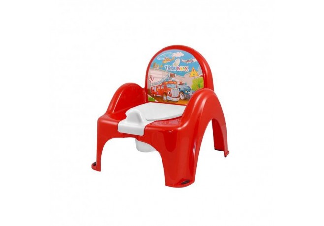 Olita muzicala tip scaunel Tega Cars Red