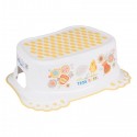 Taburet copii antialunecare Tega Folk White