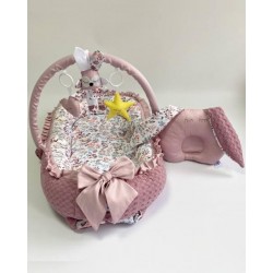 Babynest Irish Plush MyKids 0180 Forest Pink