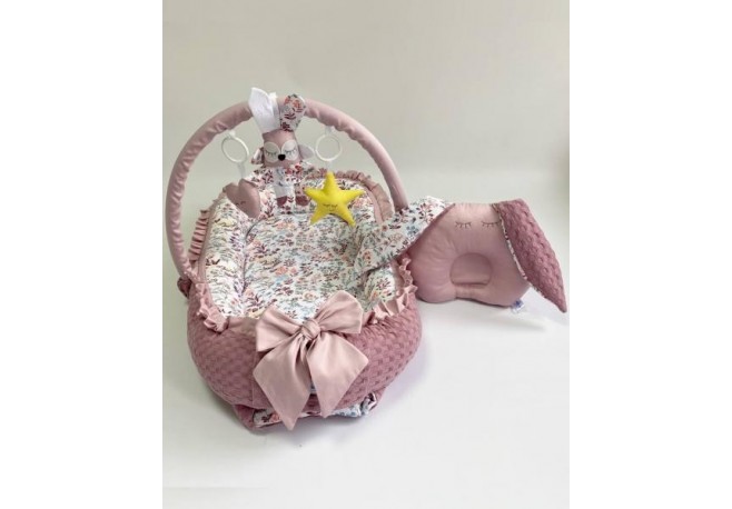 Babynest Irish Plush MyKids 0180 Forest Pink