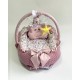 Babynest Irish Plush MyKids 0180 Forest Pink