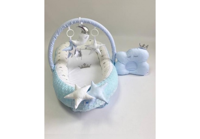 Babynest Plush MyKids 0198 Prince Blue