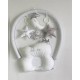 Babynest Plush MyKids 0197 Stars Cloud Gray
