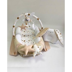 Babynest Plush MyKids 0178 Stars Beige