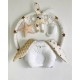 Babynest Plush MyKids 0178 Stars Beige