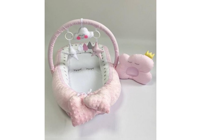 Babynest Plush MyKids 0170 Cloud Pink