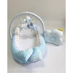 Babynest Plush MyKids 0169 Cloud Blue