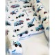 Babynest Plush MyKids 0138 Cars Blue