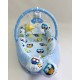 Babynest Plush MyKids 0115 Owls Blue