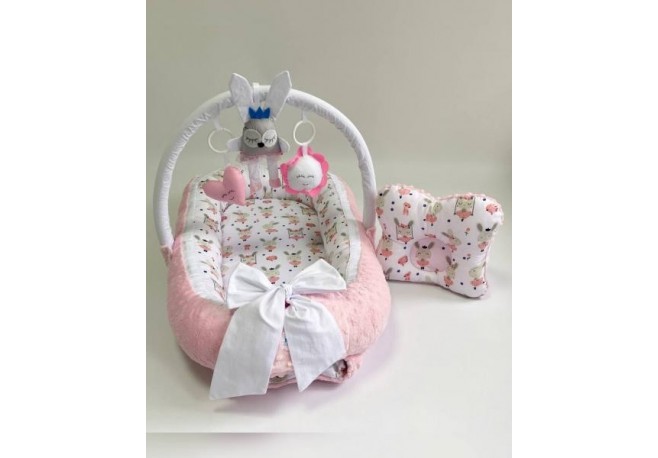 Babynest Plush MyKids 0114 Bunny Pink