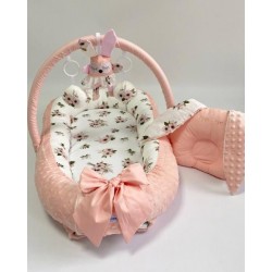 Babynest Plush MyKids 0109 Bunny Peach