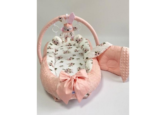 Babynest Plush MyKids 0109 Bunny Peach