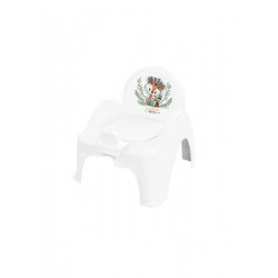 Olita muzicala tip scaunel Tega W&F Little Fox White-Green