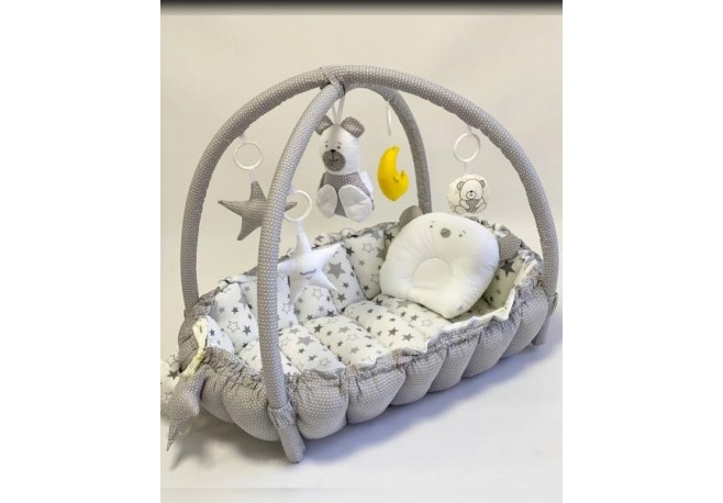 Babynest 2 in 1 MyKids 0722 Gray