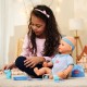 Papusa Simba New Born Baby Baby Doll 43 cm cu accesorii albastru