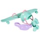 Papusa Simba Steffi Love Longboard Girl 29 cm cu accesorii