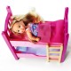 Set Simba Evi Love 2 Floor Bed cu 2 papusi 12 cm si pat supraetajat