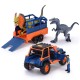 Masina Dickie Toys Dino Commander cu 3 figurine