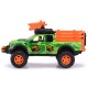 Masina Dickie Toys Dino Hunter cu 4 figurine