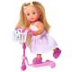 Papusa Simba Steffi Love Cute Walk papusa 29 cm papusa 12 cm 2 figurine si accesorii