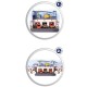 Pista de masini Dickie Toys Fireman Sam Rescue Team Sam Fire cu 3 masinute 1 elicopter si o figurina