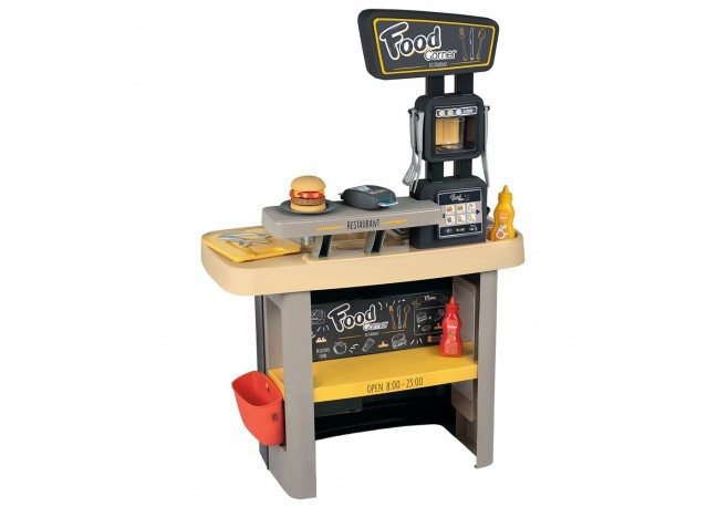 Restaurant pentru copii Smoby Food Corner negru