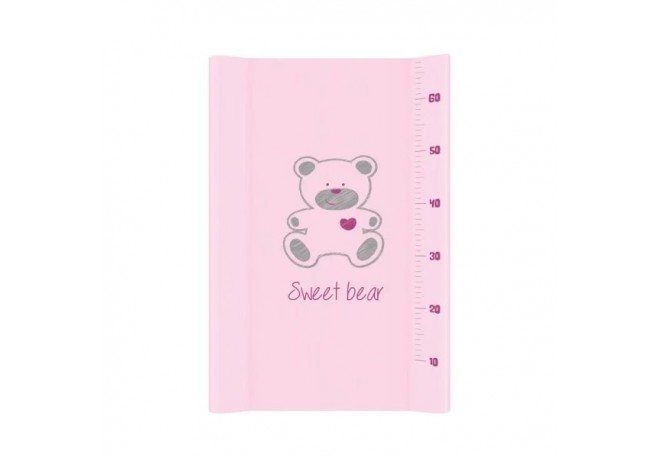 Saltea De Infasat Bebe Cu Intaritura 70x50 Klups Sweet Bear Pink 167
