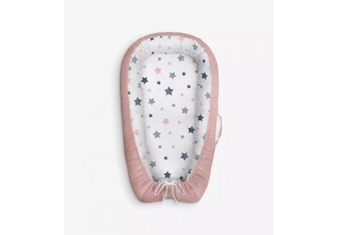 Baby Nest Klups Velvet Roz V101