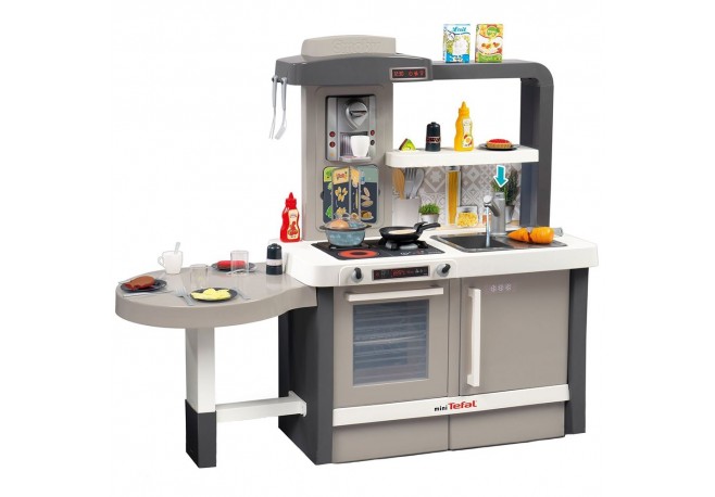 Bucatarie Smoby Tefal Evolutive gri