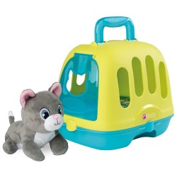 Set Smoby Veterinary Case trusa veterinar cu pisica cusca de transport si accesorii