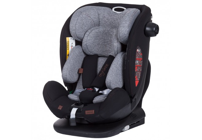 Scaun auto Chipolino My Size 0-36 kg I-Size platinum cu sistem Isofix