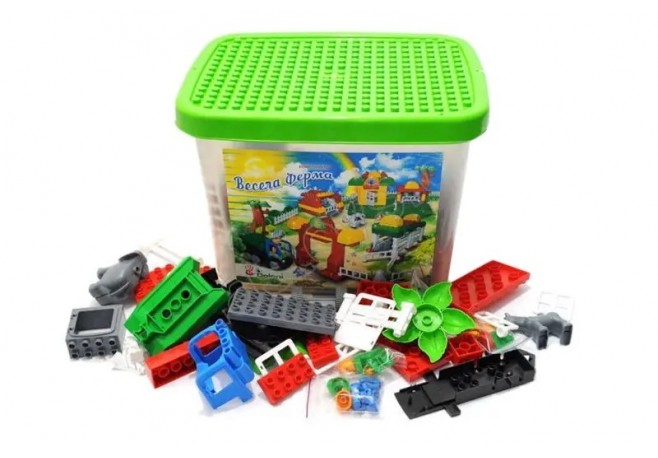 Cuburi constructie Funny Farm 154 buc 013888/06