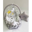 Babynest Standard MyKids 0196 Stars Gray