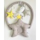 Babynest Standard MyKids 0196 Stars Gray