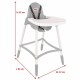 Scaun de masa Pilsan Star grey