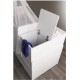 Patut transformabil MyKids Polo Alb 180x80