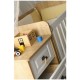 Patut transformabil MyKids Esla Natur Alb 180x80