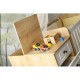 Patut transformabil MyKids Esla Natur Alb 180x80