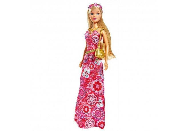 Papusa Simba Steffi Love Flower Party 29 cm roz