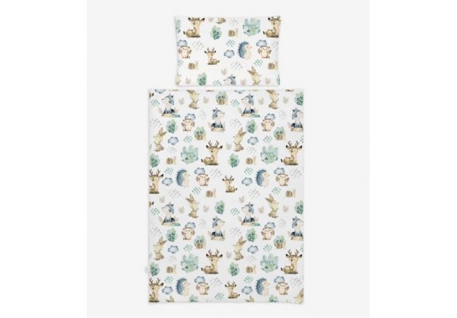 Lenjerie pat 2 Piese KLUPS Forest World C001-C2