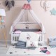 Lenjerie MyKids 10 Piese VP 347 SOFT Pink 120x60 cm