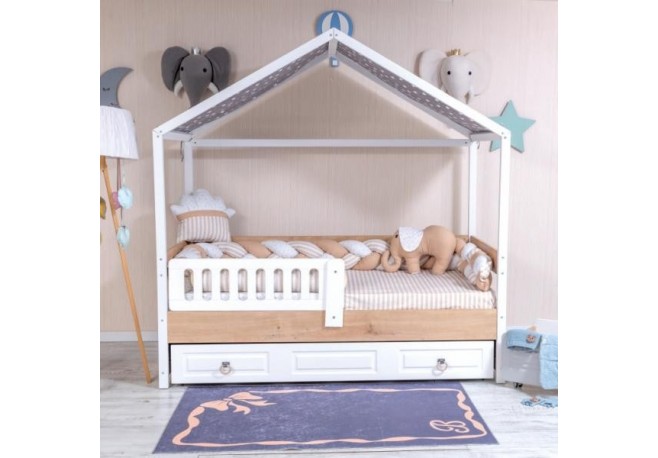 Lenjerie MyKids Montessori 6 Piese PS02 95x195 cm